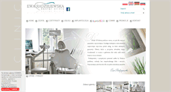 Desktop Screenshot of ewaradziejewska.pl